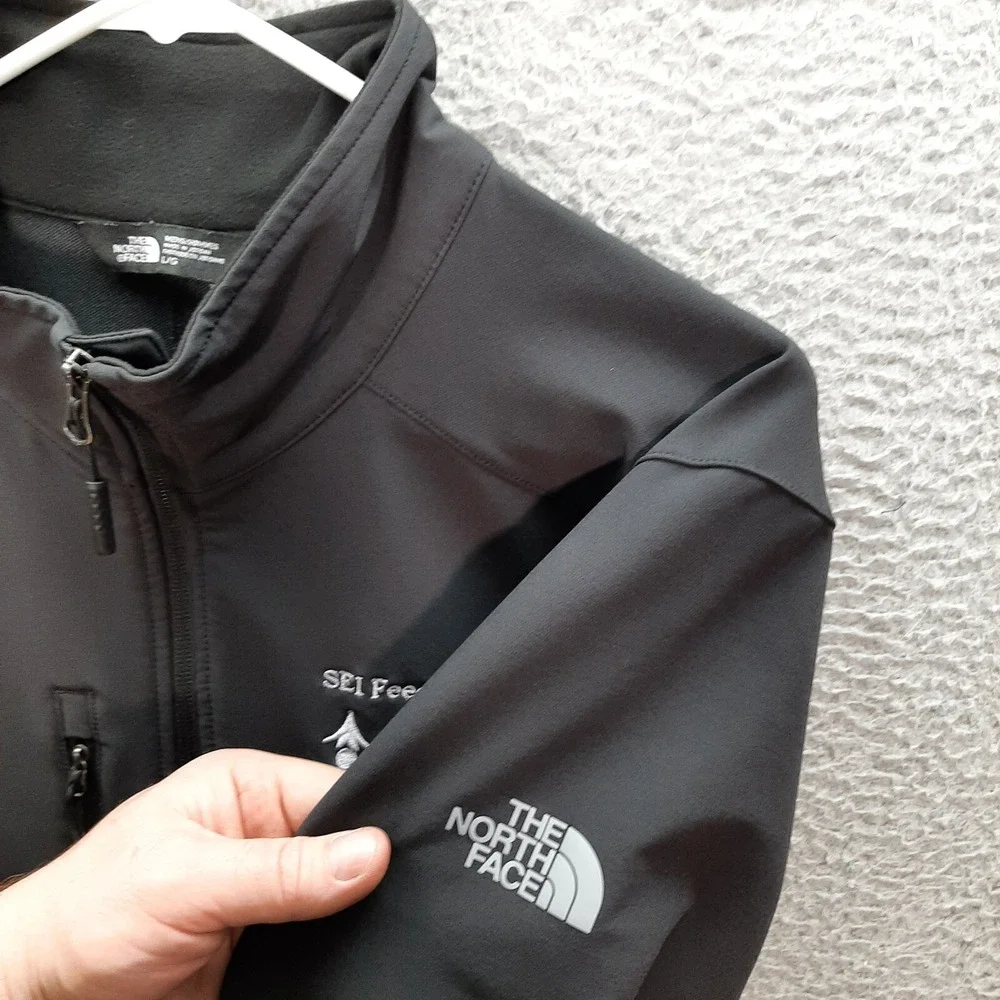 The North Face Jacket Adult‎ Large Black Windwall Workwear Outdoors Camping Mens